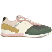 Pepe Jeans Damen. London Urbans W Sneaker, Waldgrün/Khaki/Grün, 40