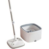 JOYBOS Easy Washing Square Spin Mop und Bucket System mit 4 Nachfüllungen