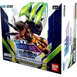 Bandai Namco Entertainment Digimon Card Game - Next Adventure Booster Display (24 Packs) - EN