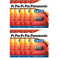 Panasonic 10x1 Panasonic Photo CR-123 A Lithium VPE Innenkarton