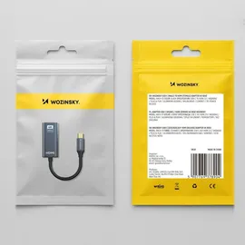 wozinsky WACH-01, USB Typ-C, HDMI 4K 60Hz Adapter – Schwarz