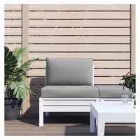 VidaXL Palettenkissen 2-tlg. Grau Oxford-Gewebe