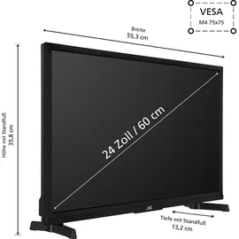 JVC LT-24VAH3455 24" LED HD-Ready Smart TV