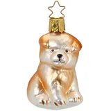 INGE-GLAS Christbaumschmuck Welpe 7cm Inge-Glas