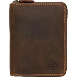 GREENBURRY Vintage Geldbörse Unisex braun