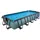 EXIT TOYS Stone Pool 540 x 250 x 100 cm inkl. Sandfilter, Abdeckung und Wärmepumpe