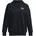 Essential OverSized Fleece Hoodie Damen 001 black/white L