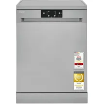 Exquisit GSP59114-451D Geschirrspüler (freistehend, 598 mm, Silber)