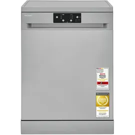 Exquisit GSP59114-451D Geschirrspüler (freistehend, 598 mm, Silber)