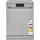 Exquisit GSP59114-451D Geschirrspüler (freistehend, 598 mm, Silber)