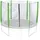 Jawinio Trampolin-Sicherheitsnetz Trampolin-Zubehör Ersatzteile 10FT/305cm grün