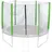 Jawinio Trampolin-Sicherheitsnetz Trampolin-Zubehör Ersatzteile 10FT/305cm grün