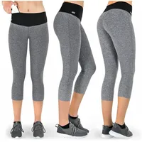 Formbelt Laufhose Capri Grau S