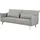 INOSIGN Schlafsofa INOSIGN "TULARE, 204 cm, klappbarer 3-Sitzer mit verstellbarer Rückenlehne", grau, B:204cm H:89cm T:87cm, 100% Polyester, Sofas, Schlafsofa, Schlaffunktion, Velvet-Samtvelours u. Webstoff