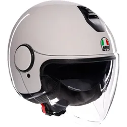 AGV Eteres Mono Jet Helm, wit, M Voorman