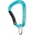 Mammut Mini Carabiner Classic Materialkarabiner Kletterausrüstung Blau/Türkis