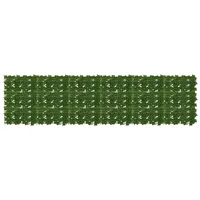 vidaXL Balkonverkleidung 300 x 75 cm Grün Polyethylen 1 St.