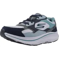 SKECHERS Go Run Consistent 2.0 Blue Suede / Navy Trim 38