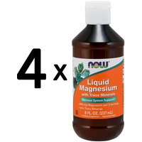 (948 ml, 91,31 EUR/1L) 4 x (NOW Foods Liquid Magnesium - 237 ml.)