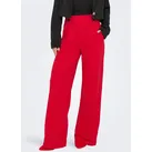 Jerseyhose JDY "JDYGEGGO NEW LONG PANT JRS NOOS", Damen, Gr. XS (34), Länge 32, ski patrol detail:schwarz buttons, Jersey, Obermaterial: 95% Polyester, 5% Elasthan, meliert, unifarben, relaxed fit lang, Hosen Jerseyhose, Materialmix