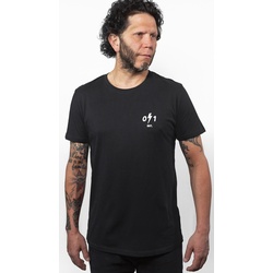 John Doe Signature T-shirt, zwart, M Voorman