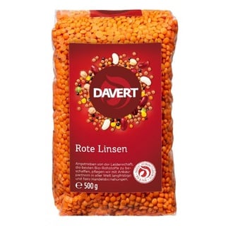 midsona Davert Rote Linsen bio