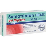 Hexal Sumatriptan Hexal bei Migräne 50 mg Tabletten
