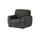 Smart Relaxsessel Valencia Mikrofaser 116 x 90 x 93 cm Grau