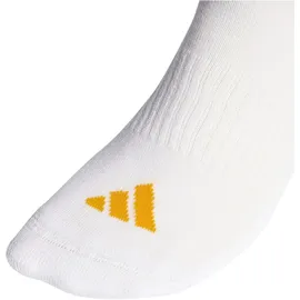 adidas 3-Streifen Dämpfende Sportswear Crew Socken 3er Pack Weiß/Schwarz/Gold 40-42