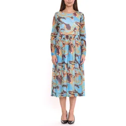 Aniston SELECTED Party-Kleid farbenfrohes Damen Kleid mit Allover-Muster 39675636 Bunt - 44