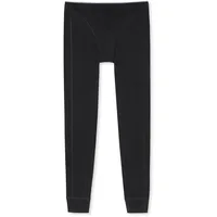 SCHIESSER Lange Unterhose - 95/5 Organic Unterwäsche, Schwarz_173813, 5/ M EU