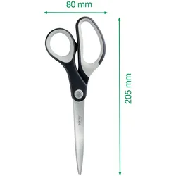 Esselte Leitz Titanium Quality - Schere - Papier, Gewebe