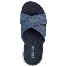 SKECHERS Go Walk Flex Sandale ImpressedGO WALK FLEX SANDAL IMPRESSED, Marineblau, Textil, 40 EU