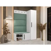 Mirjan24 Garderoben-Set Medi II 84 x 42 cm Grau