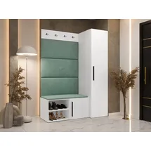 Mirjan24 Garderoben-Set Medi II 84 x 42 cm Grau