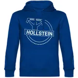 multifanshop Hoodie Druck Blau L