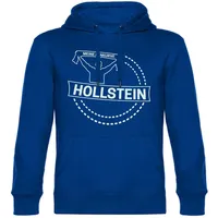 multifanshop Hoodie Druck Blau L