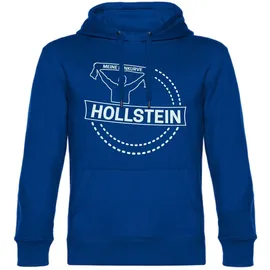multifanshop Hoodie Druck Blau L
