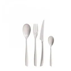 riviera, besteckset 24 tlg. stahl satiniert, box galerie, casa bugatti