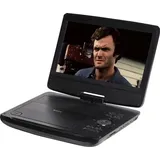 Denver MT-1097 Tragbarer DVD-Player 25.4cm 10 Zoll EEK: C (A - G) Akkubetrieb, inkl. 12V Kfz-Anschlusskabel Schwarz