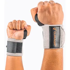 Climaqx Handgelenkbandage 2 St. Grau ONE SIZE