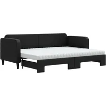vidaXL Tagesbett 80 x 200 cm Schwarz