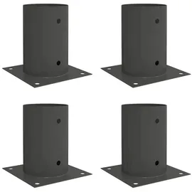 vidaXL Runder Bodenanker 15 x 15 x 15 cm