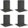 vidaXL Runder Bodenanker 15 x 15 x 15 cm