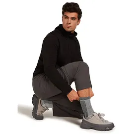 Icebreaker Hike+ Mountaineer Mid Calf Wandersocken 2 Paar Grau 35-37