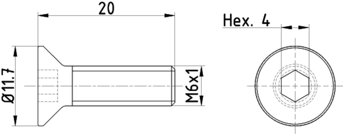 Schraube, Bremsscheibe an Radnabe TEXTAR TPM0015