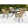 Merxx Ravenna Stapelsessel 61 x 67 x 87 cm natur 2 St.