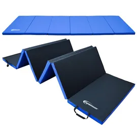Eyepower 300x100 Klappbare Gymnastikmatte - 5cm Dicke Turnmatte Kinder - Weichbodenmatte