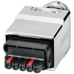 Siemens 6GK19070AB116AA0 Power Plug PRO, 5pol.Push Pull Power Stecker zur Vorort-Montage, 1 St.