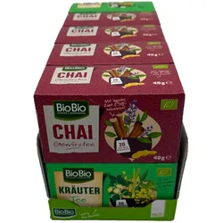 BioBio Tee 40 g, verschiedene Sorten, 10er Pack